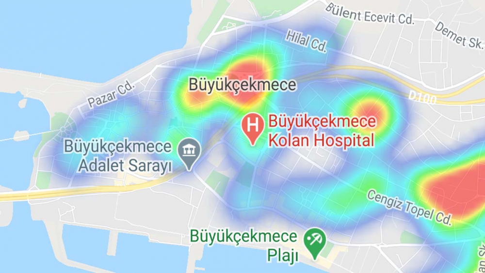 Hayata Eve Sığar uygulaması güncellendi: İşte İstanbul koronavirüs haritası... 15