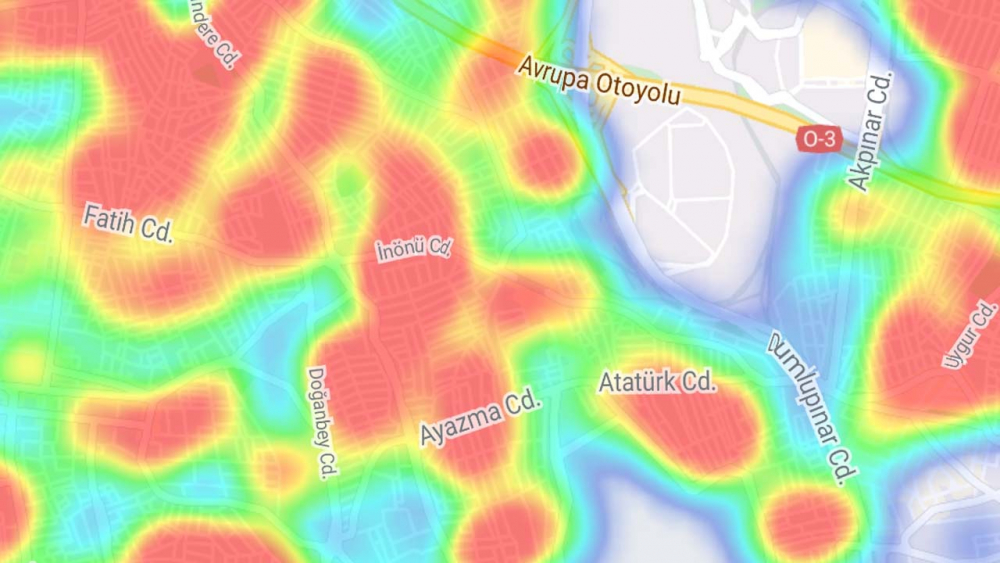 Hayata Eve Sığar uygulaması güncellendi: İşte İstanbul koronavirüs haritası... 18