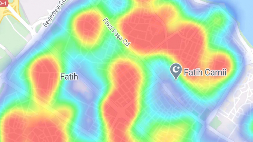 Hayata Eve Sığar uygulaması güncellendi: İşte İstanbul koronavirüs haritası... 21