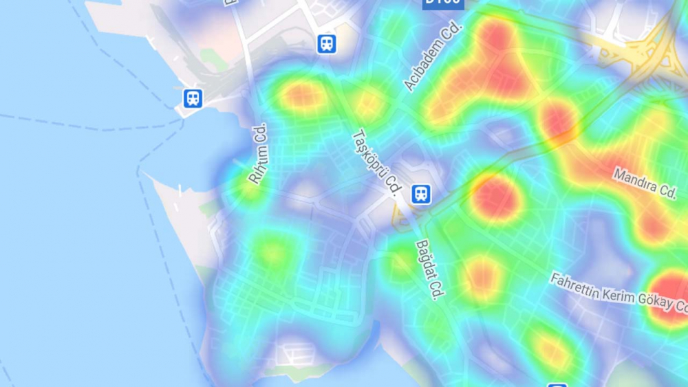 Hayata Eve Sığar uygulaması güncellendi: İşte İstanbul koronavirüs haritası... 24