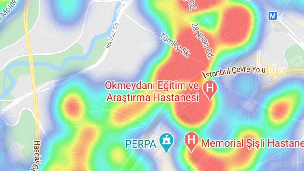 Hayata Eve Sığar uygulaması güncellendi: İşte İstanbul koronavirüs haritası... 25