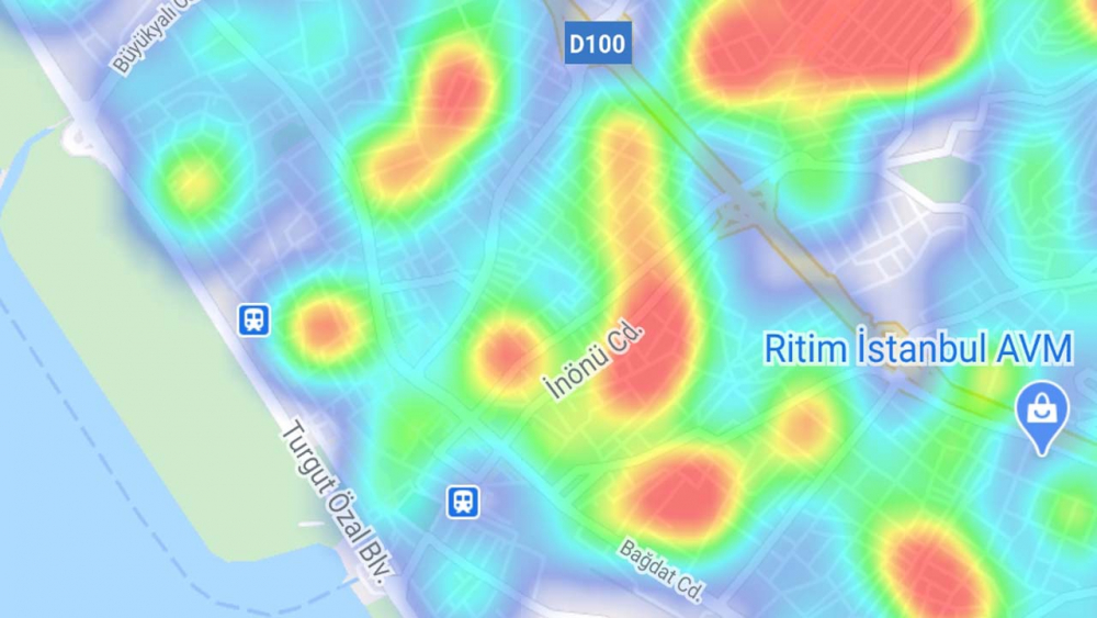Hayata Eve Sığar uygulaması güncellendi: İşte İstanbul koronavirüs haritası... 28