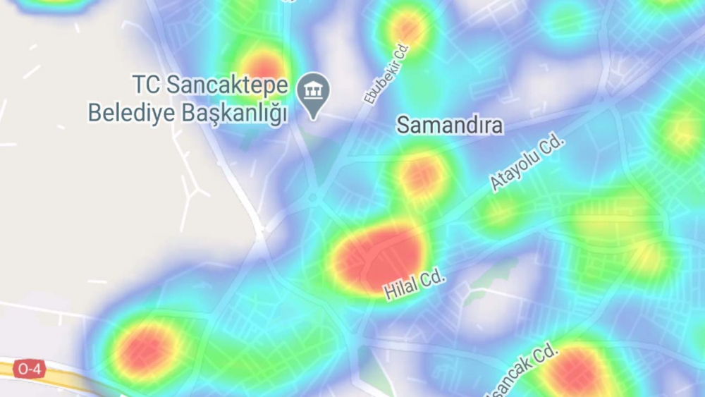 Hayata Eve Sığar uygulaması güncellendi: İşte İstanbul koronavirüs haritası... 30