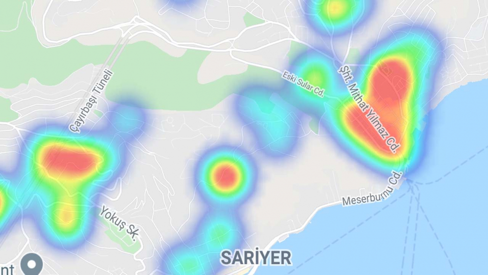 Hayata Eve Sığar uygulaması güncellendi: İşte İstanbul koronavirüs haritası... 31