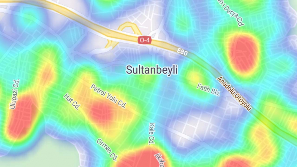 Hayata Eve Sığar uygulaması güncellendi: İşte İstanbul koronavirüs haritası... 33