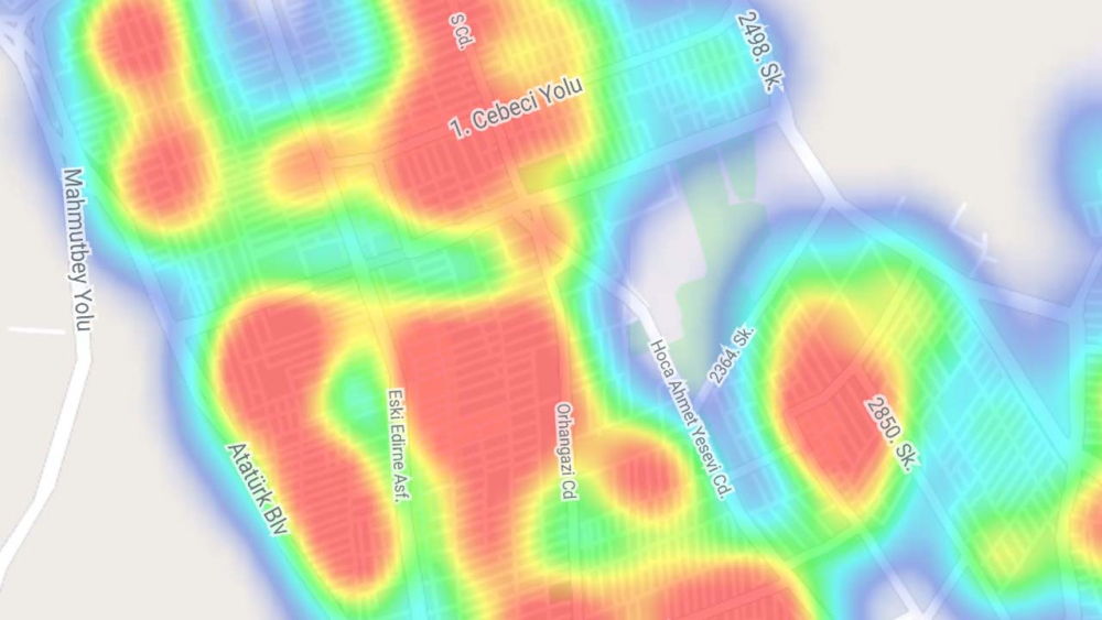 Hayata Eve Sığar uygulaması güncellendi: İşte İstanbul koronavirüs haritası... 34