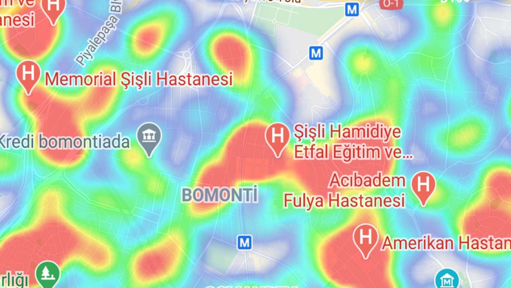 Hayata Eve Sığar uygulaması güncellendi: İşte İstanbul koronavirüs haritası... 36