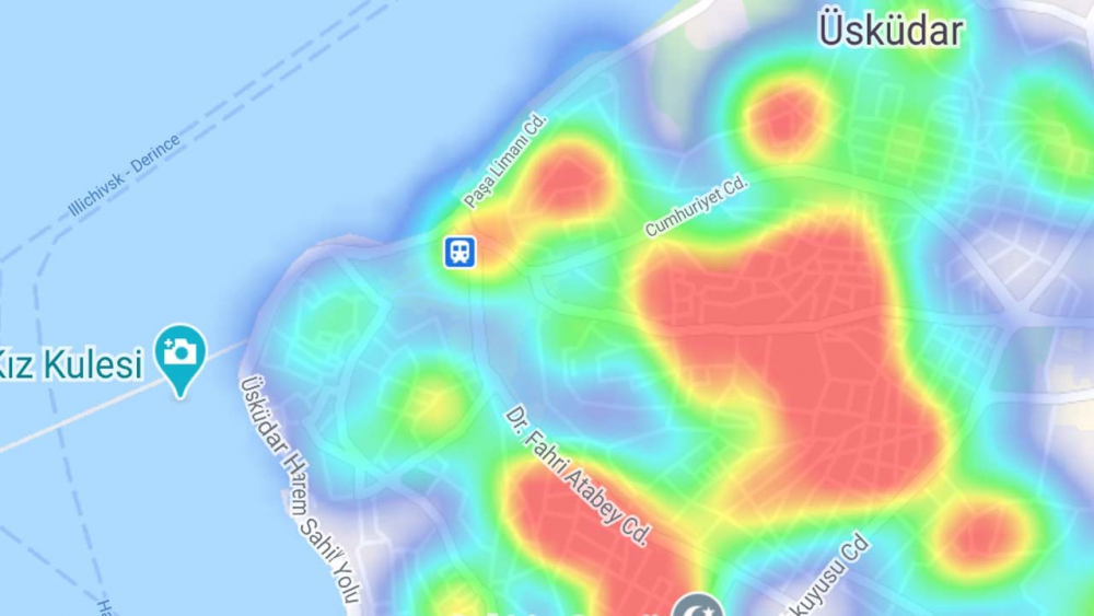 Hayata Eve Sığar uygulaması güncellendi: İşte İstanbul koronavirüs haritası... 39