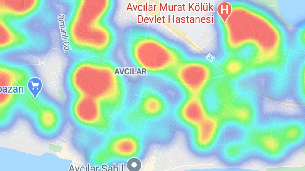 Hayata Eve Sığar uygulaması güncellendi: İşte İstanbul koronavirüs haritası... 5