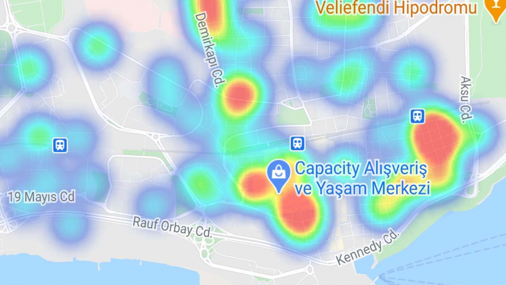 Hayata Eve Sığar uygulaması güncellendi: İşte İstanbul koronavirüs haritası... 8