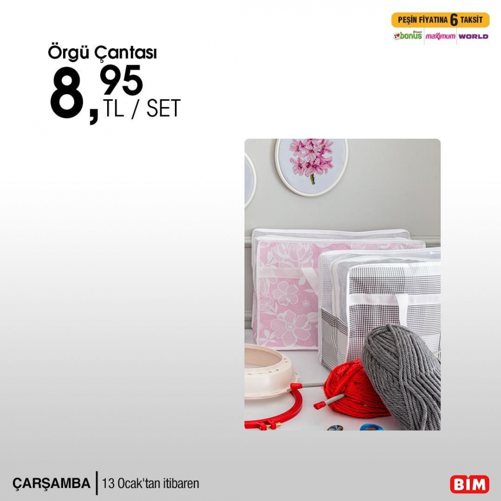 BİM 13 Ocak 2021 aktüel ürünler kataloğu | Yepyeni ürünler, uygun fiyatlar 34