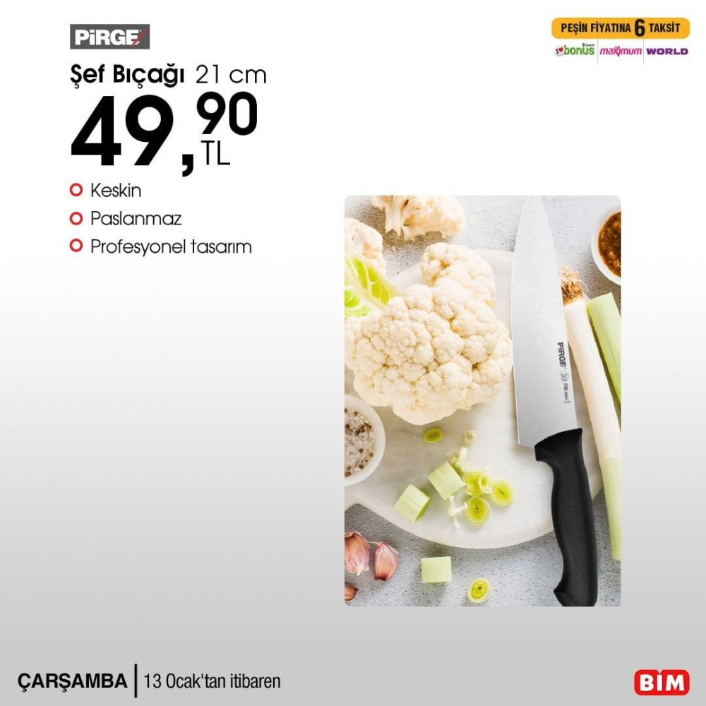 BİM 13 Ocak 2021 aktüel ürünler kataloğu | Yepyeni ürünler, uygun fiyatlar 38