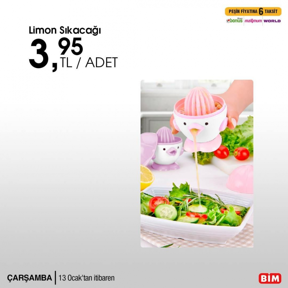 BİM 13 Ocak 2021 aktüel ürünler kataloğu | Yepyeni ürünler, uygun fiyatlar 42