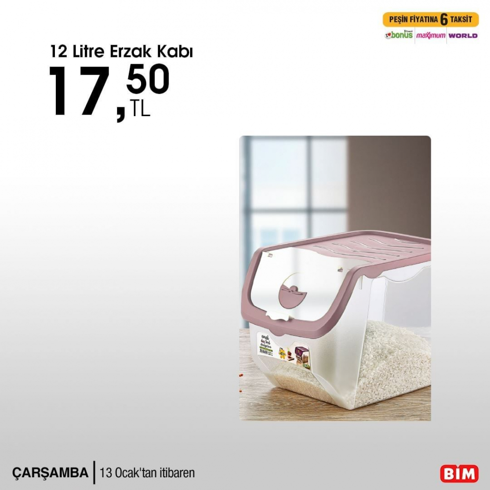 BİM 13 Ocak 2021 aktüel ürünler kataloğu | Yepyeni ürünler, uygun fiyatlar 48