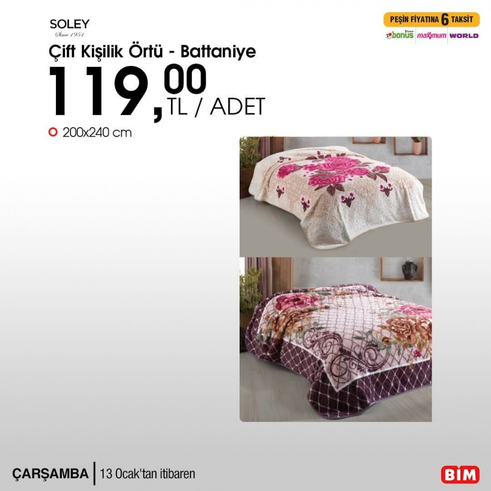 BİM 13 Ocak 2021 aktüel ürünler kataloğu | Yepyeni ürünler, uygun fiyatlar 50