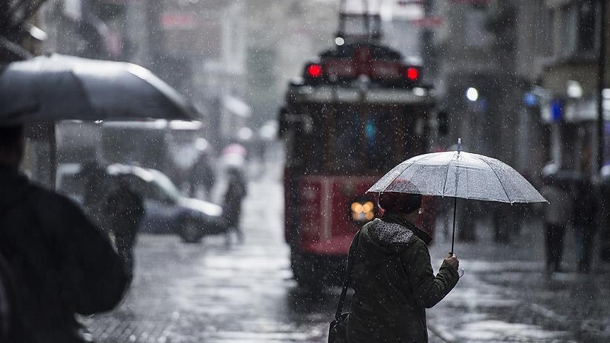 MGM'den İstanbul için sarı kodlu uyarı! Beklenen yağış başladı 2