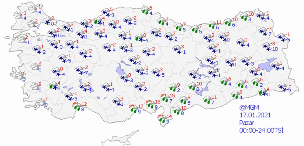 Hasret sona erdi! İstanbul'a kar geliyor! Kar yağışı kaç gün sürecek? 10