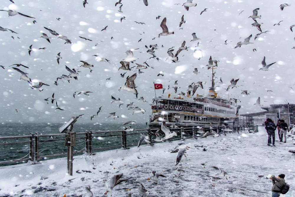 Hasret sona erdi! İstanbul'a kar geliyor! Kar yağışı kaç gün sürecek? 4