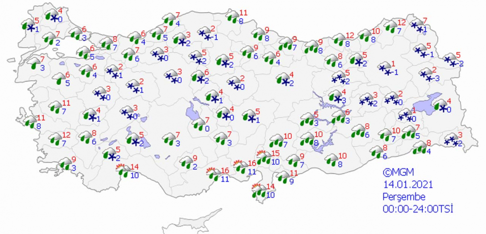 Hasret sona erdi! İstanbul'a kar geliyor! Kar yağışı kaç gün sürecek? 7