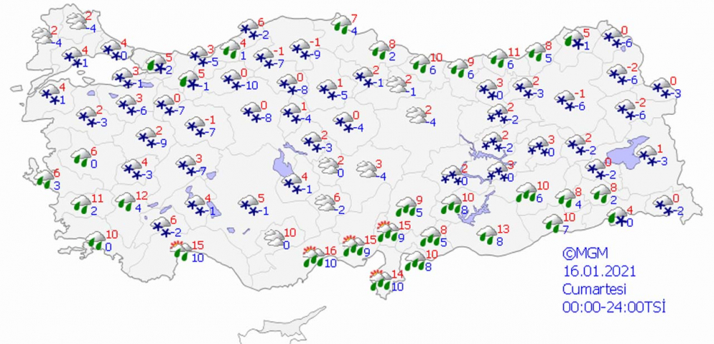 Hasret sona erdi! İstanbul'a kar geliyor! Kar yağışı kaç gün sürecek? 9