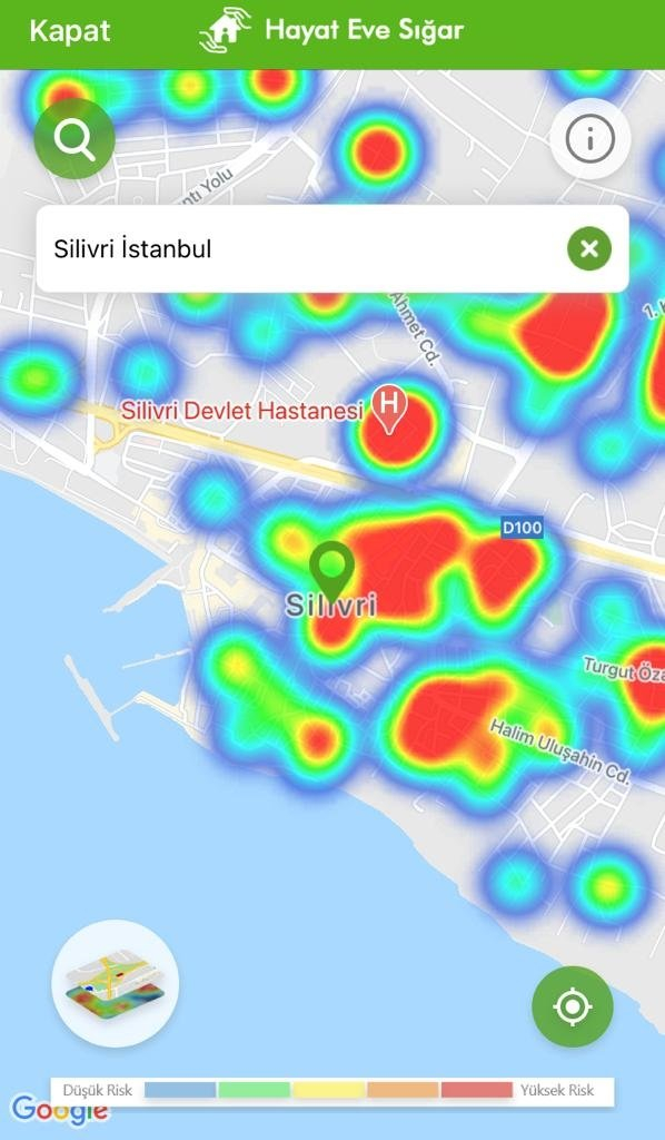 Kısıtlamalar etkisini gösteriyor: İşte ilçelere göre yeşile dönen İstanbul koronavirüs risk haritası 12