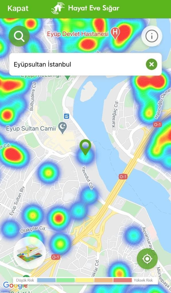 Kısıtlamalar etkisini gösteriyor: İşte ilçelere göre yeşile dönen İstanbul koronavirüs risk haritası 24