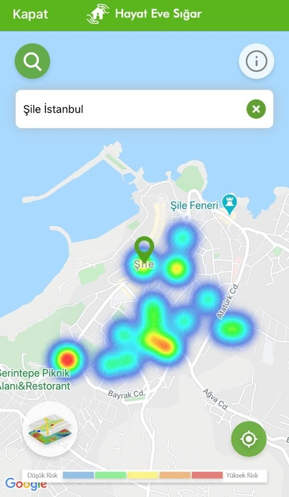 Kısıtlamalar etkisini gösteriyor: İşte ilçelere göre yeşile dönen İstanbul koronavirüs risk haritası 5