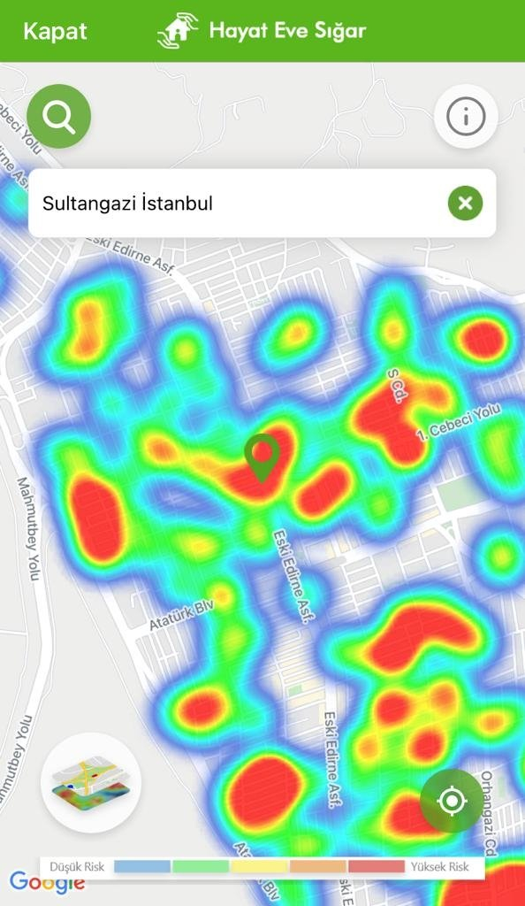 Kısıtlamalar etkisini gösteriyor: İşte ilçelere göre yeşile dönen İstanbul koronavirüs risk haritası 6