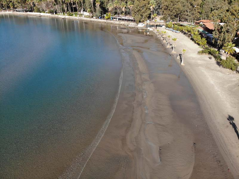 Muğla'da korkutan görüntü, deniz suyu 20 metre çekildi: Deprem habercisi mi? 8