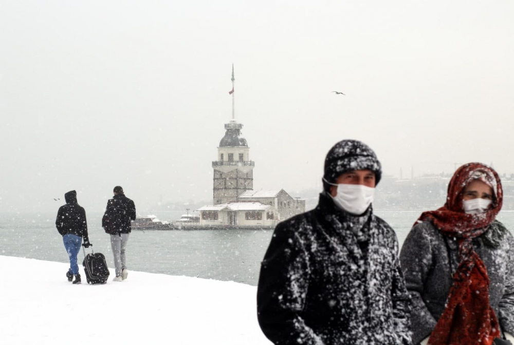 Meteorolojiden turuncu alarm: İstanbul'a yine kar geliyor! 14