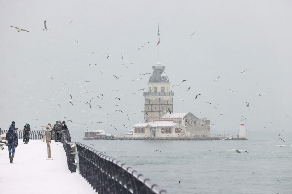 Meteorolojiden turuncu alarm: İstanbul'a yine kar geliyor! 5