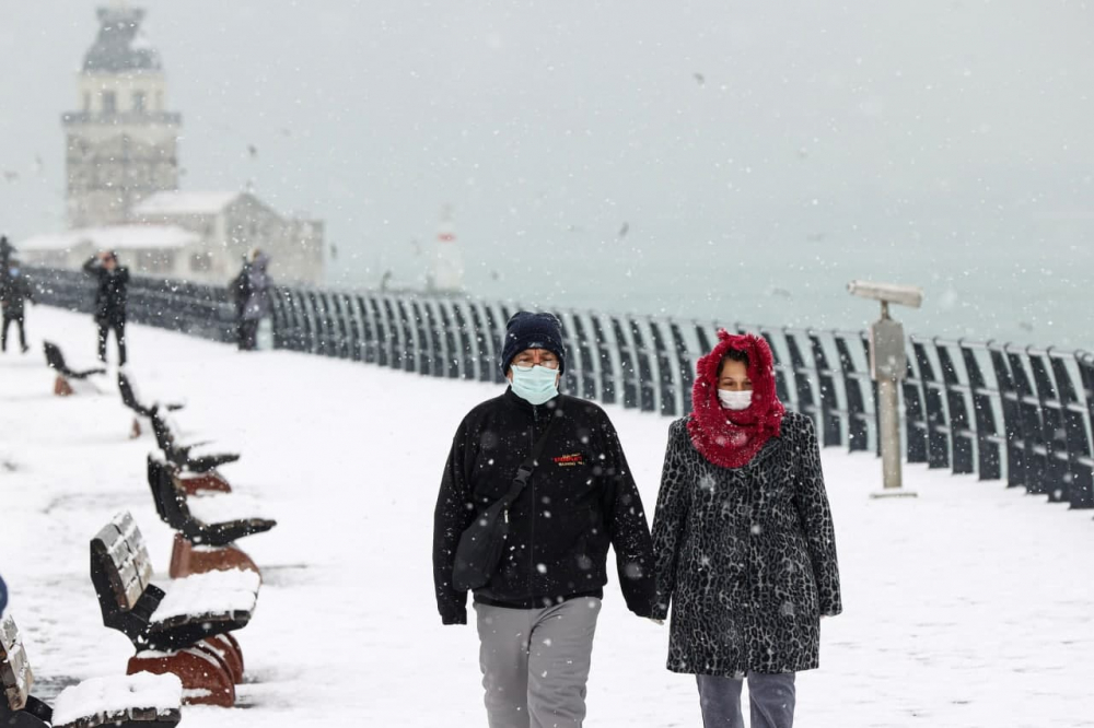 Meteorolojiden turuncu alarm: İstanbul'a yine kar geliyor! 7