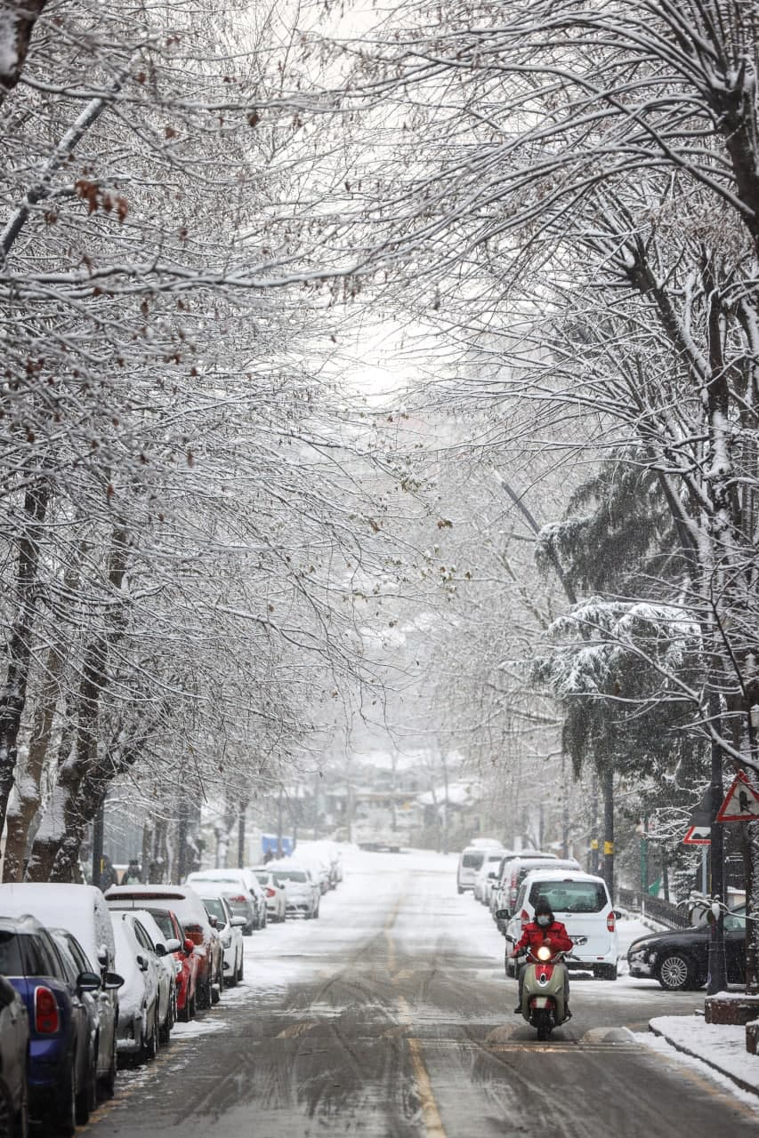 Meteorolojiden turuncu alarm: İstanbul'a yine kar geliyor! 8