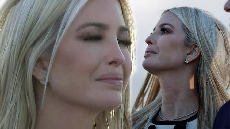 Dünya bu görüntüyü konuşuyor! Ivanka Trump, gözyaşlarını tutamadı! 1