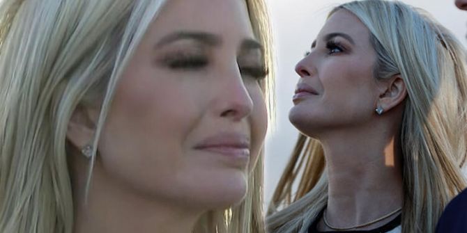 Dünya bu görüntüyü konuşuyor! Ivanka Trump, gözyaşlarını tutamadı!
