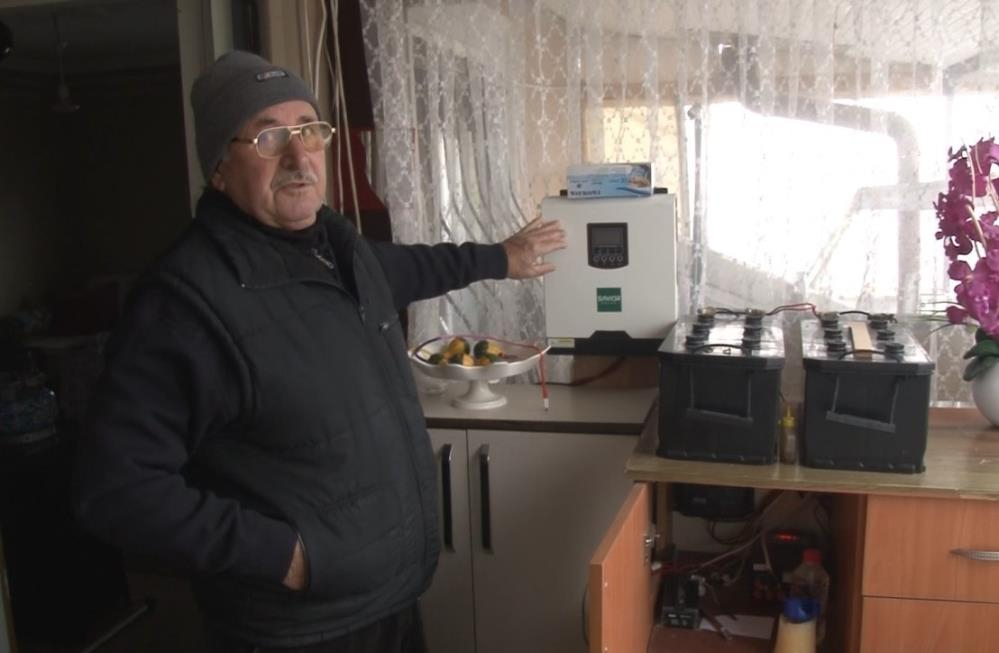 Elektrik ücretini çok bulunca kendi sistemini kurdu! Şimdi beş kuruş para ödemiyor 1