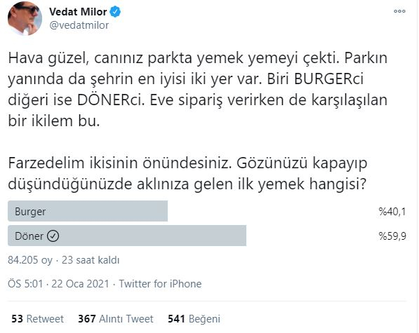 Sosyal medyayı ikiye böldü! Vedat Milor'dan ikileme düşüren soru 6