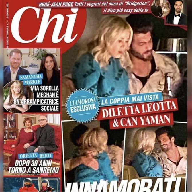 Yine aynı mekanda görüntülendiler! Can Yaman, Diletta Leotta aşkı belgelendi 3