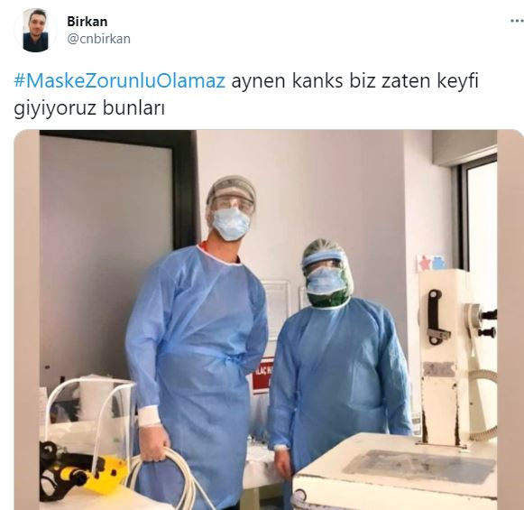 Trend topic oldu! Maske zorunlu olamaz paylaşımlarına sert tepki 4