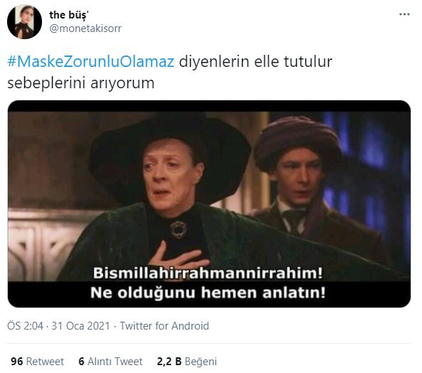 Trend topic oldu! Maske zorunlu olamaz paylaşımlarına sert tepki 7