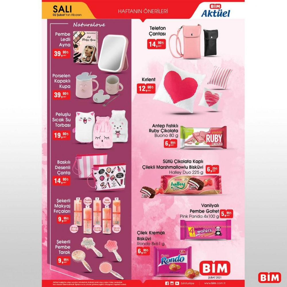 2 Şubat Salı Bim kataloğu | Bim 2 Şubat 2021 katalog | Kadın giyim 52