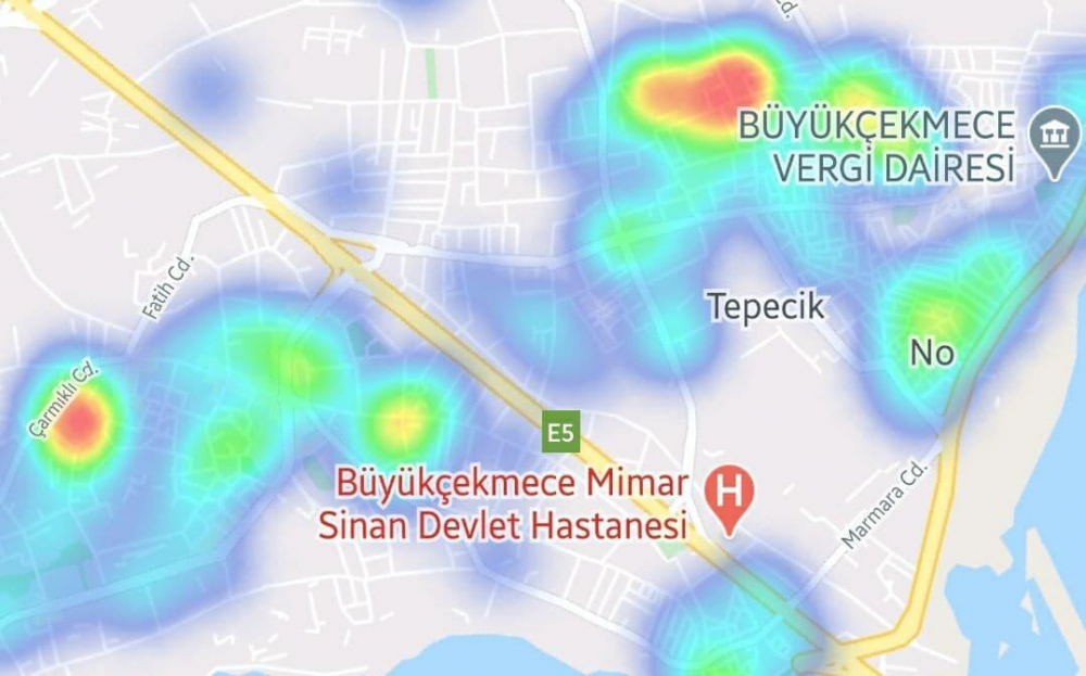 Vaka sayısı 8 bin sınırını aştı! Peki İstanbul'da durum ne? İşte İstanbul'un ilçe ilçe koronavirüs risk haritası 14