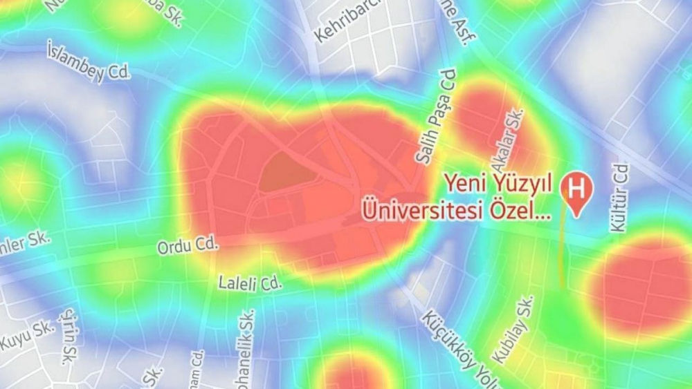 Vaka sayısı 8 bin sınırını aştı! Peki İstanbul'da durum ne? İşte İstanbul'un ilçe ilçe koronavirüs risk haritası 21