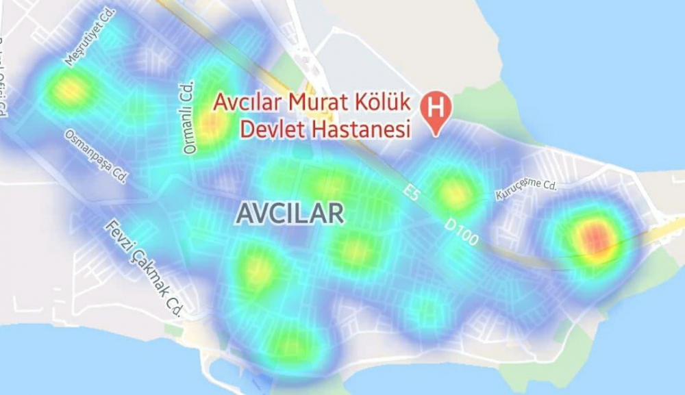 Vaka sayısı 8 bin sınırını aştı! Peki İstanbul'da durum ne? İşte İstanbul'un ilçe ilçe koronavirüs risk haritası 4