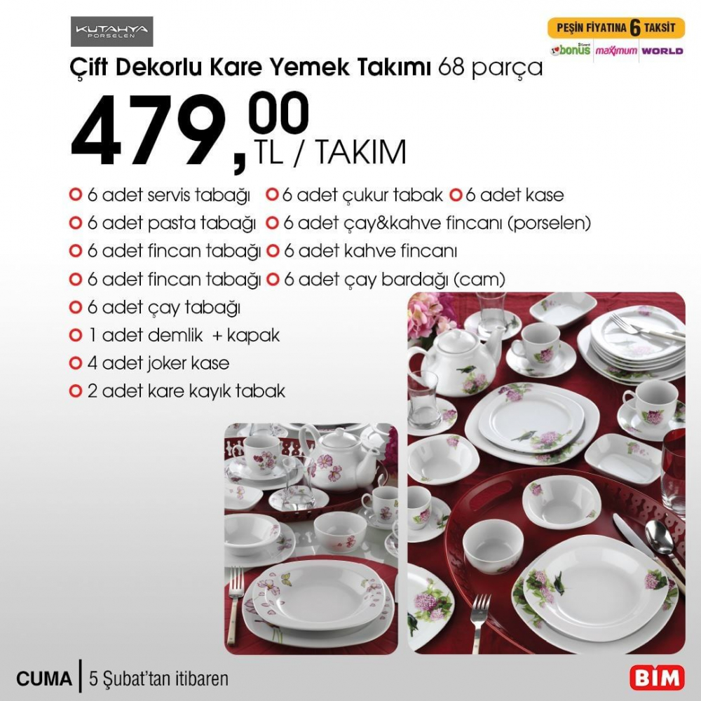 8 Şubat Pazartesi BİM kataloğu | 8 Şubat 2021 BİM katalog | Kumtel dinamik anstre set 102