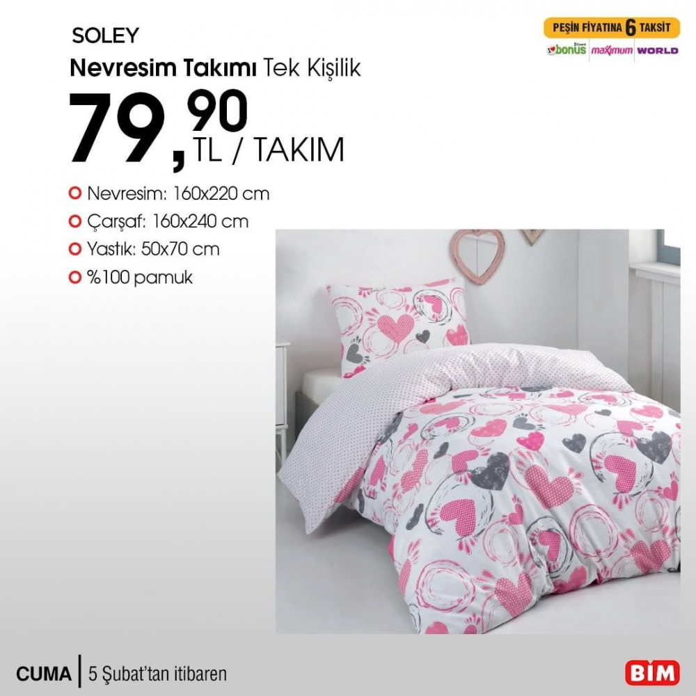 8 Şubat Pazartesi BİM kataloğu | 8 Şubat 2021 BİM katalog | Kumtel dinamik anstre set 105