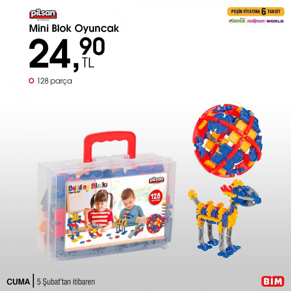 8 Şubat Pazartesi BİM kataloğu | 8 Şubat 2021 BİM katalog | Kumtel dinamik anstre set 106