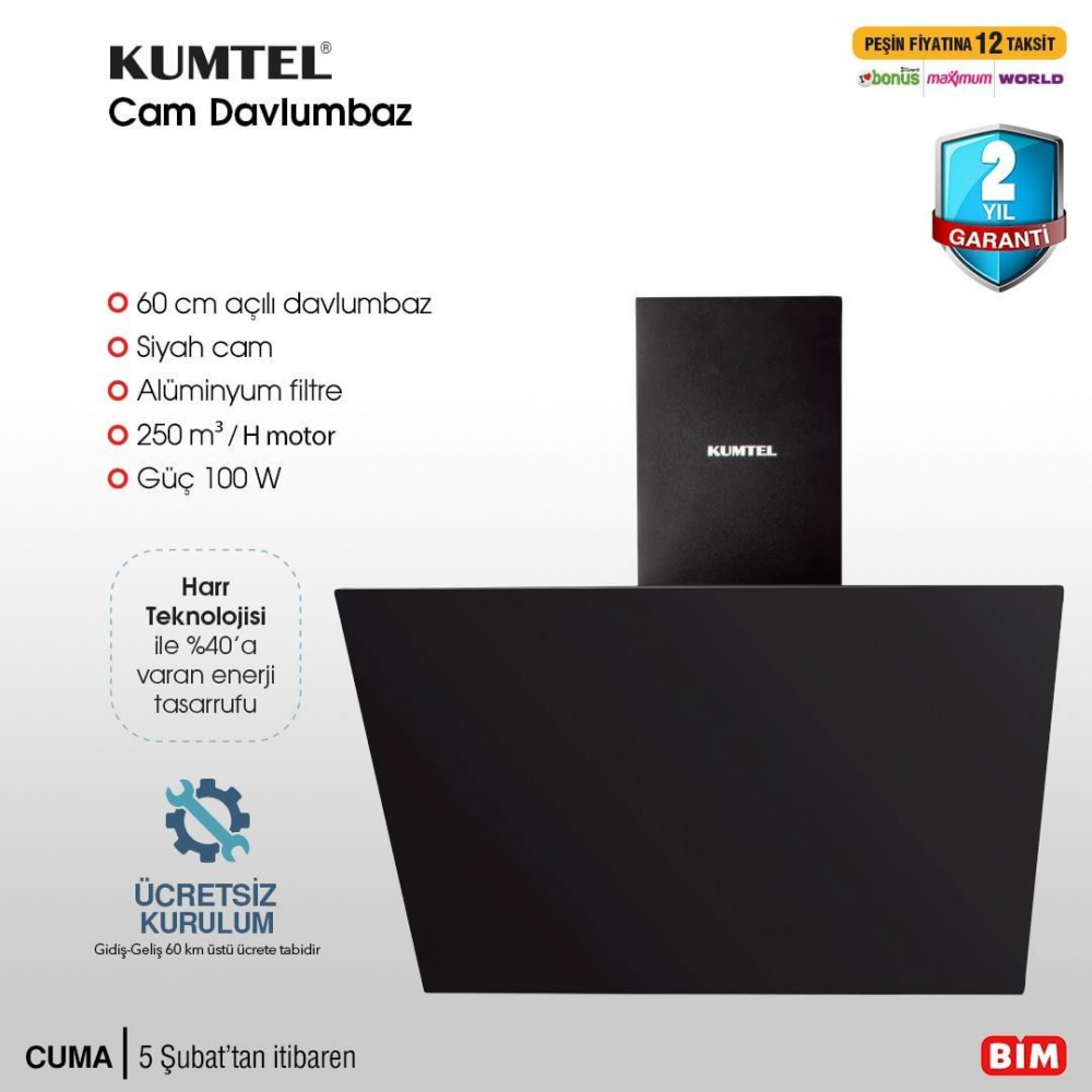 8 Şubat Pazartesi BİM kataloğu | 8 Şubat 2021 BİM katalog | Kumtel dinamik anstre set 55