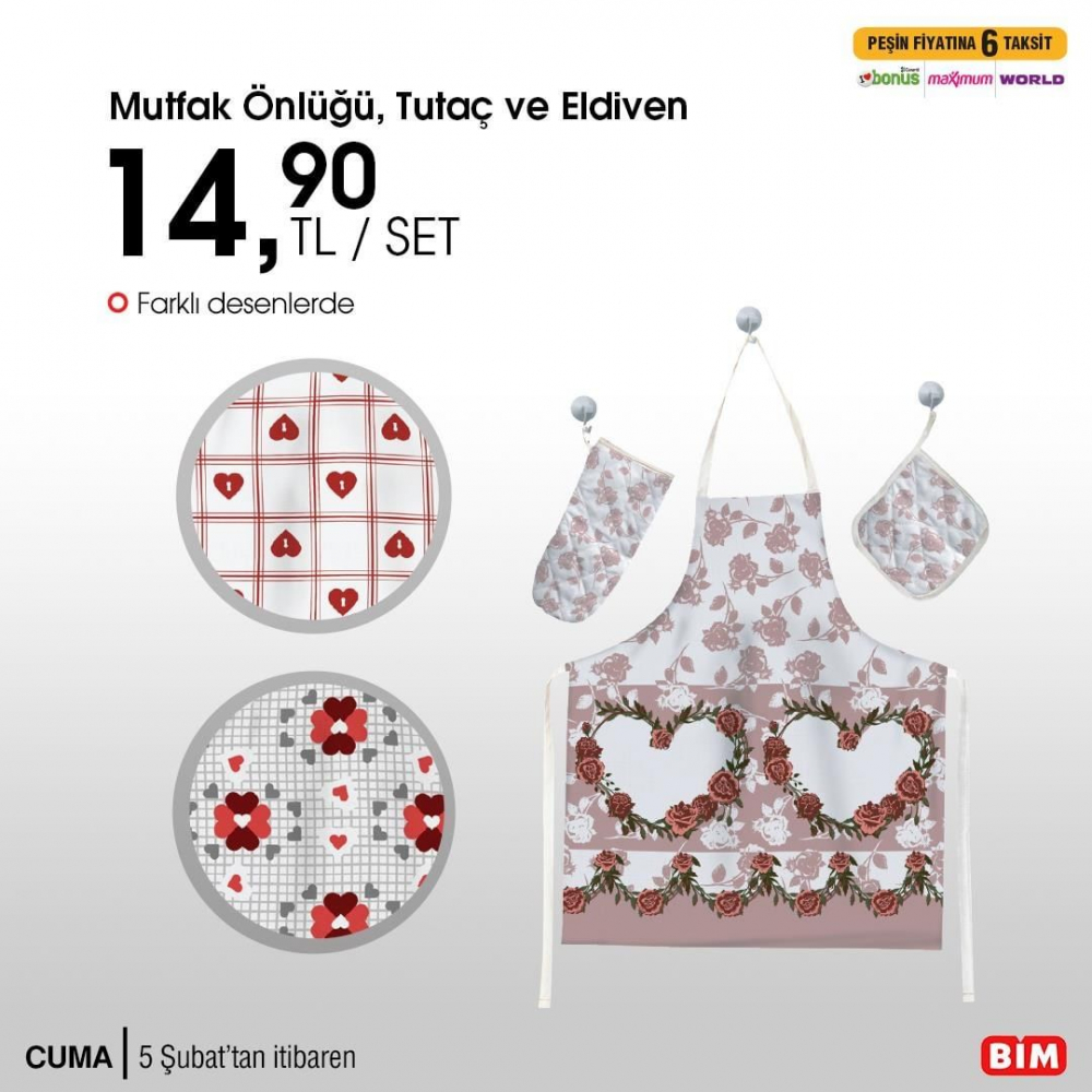 8 Şubat Pazartesi BİM kataloğu | 8 Şubat 2021 BİM katalog | Kumtel dinamik anstre set 64