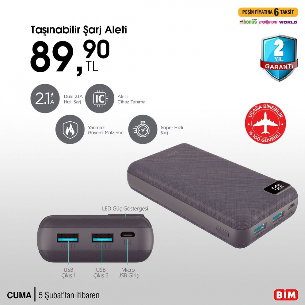 8 Şubat Pazartesi BİM kataloğu | 8 Şubat 2021 BİM katalog | Kumtel dinamik anstre set 92